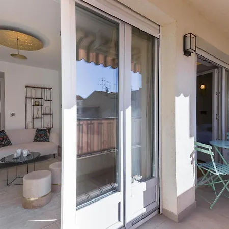 La Lorraine - Proche Plage, 10m Palais, Central, Clim, Moderne Cannes